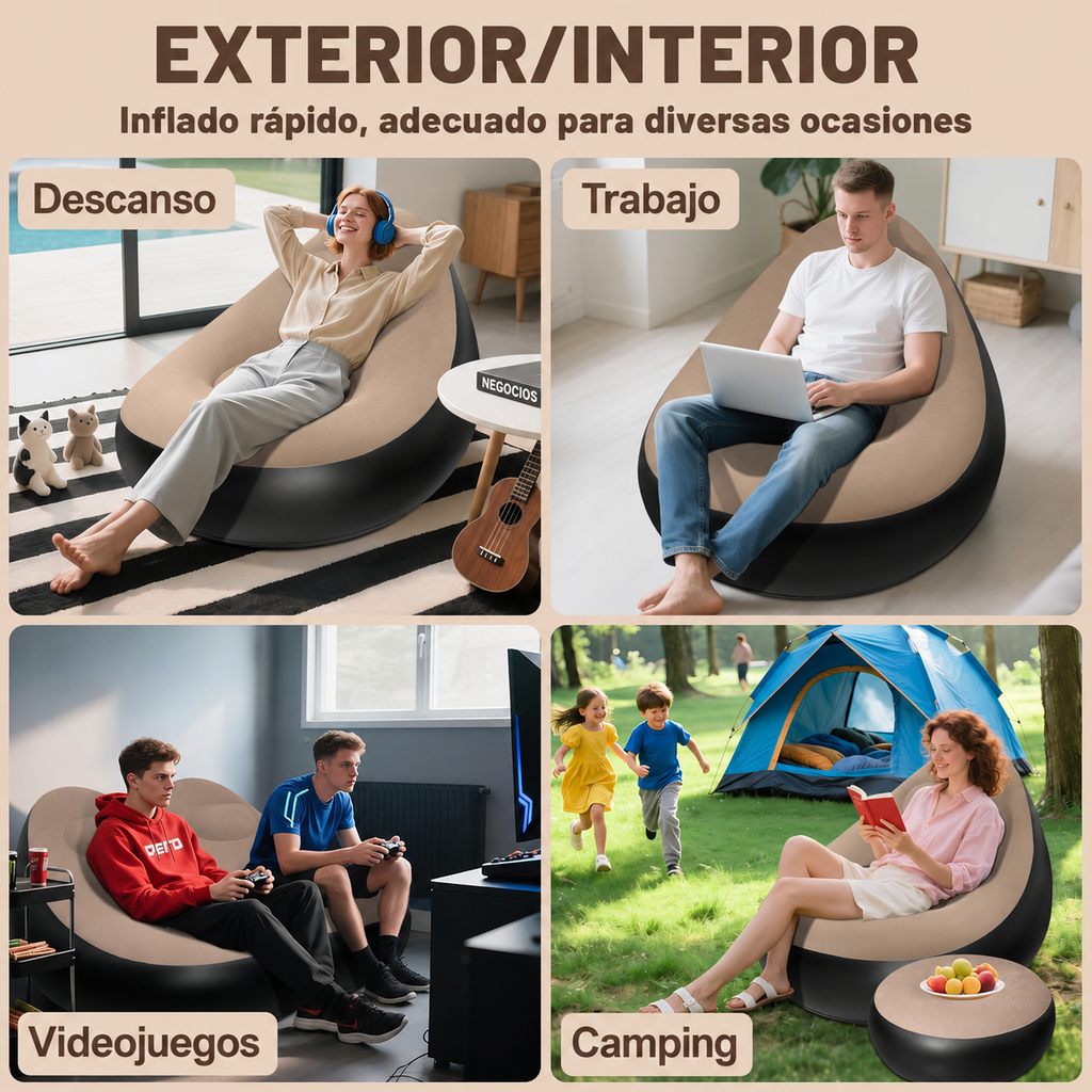 SOFA INFLABLE PREMIUM