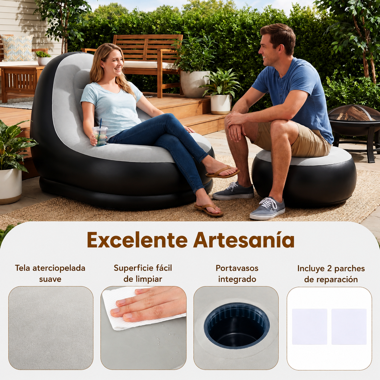 SOFA INFLABLE PREMIUM
